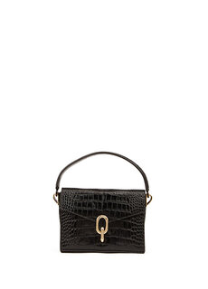 Черная женская кожаная сумка mini colette Anine Bing