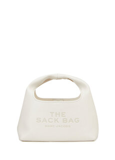 Белая женская сумка mini sack Marc Jacobs