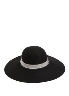 Женская шерстяная шляпа с черной полоской Catarzi