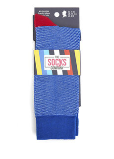 Мужские носки с цветными блоками The Socks Company