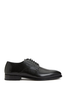 Черные мужские кожаные классические туфли Academia