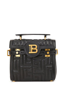 B-buzz 23 черная женская кожаная сумка через плечо Balmain