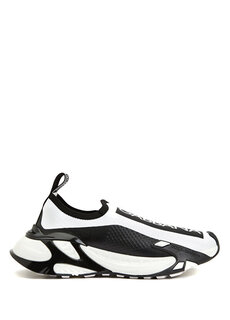 Черные и белые женские кроссовки fast Dolce&amp;Gabbana
