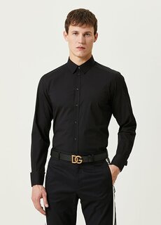 Черная рубашка Dolce&amp;Gabbana