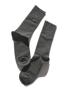 Антрацитовые мужские носки с логотипом Cdlp