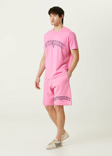 Бермуды с розовым логотипом Givenchy