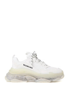 Белые женские кроссовки triple s Balenciaga