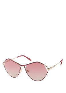 Hm 1382 c 4 металлические бордово-красные женские солнцезащитные очки Hermossa