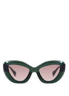 Женские солнцезащитные очки vanguard willow 6704 7 cat eye green зеленые Gigi Studios