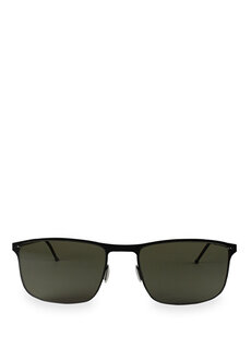 Черные металлические солнцезащитные очки унисекс plato sm Mooshu