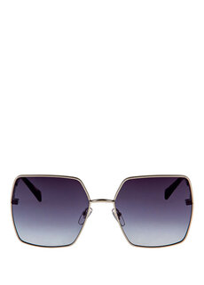 Hm 1560 c 3 металлические прямоугольные женские солнцезащитные очки серебристого цвета Hermossa