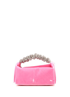 Розовая женская сумка scrunchie mini mini Alexander Wang