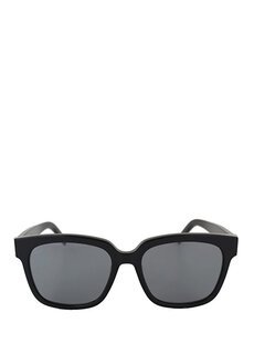 Черные женские солнцезащитные очки с логотипом Saint Laurent