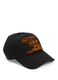 Черная мужская шляпа с вышитым логотипом Y-Project