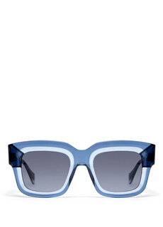 Dazzle 6823 3 прямоугольные синие женские солнцезащитные очки Gigi Studios