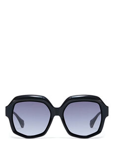 Черные женские солнцезащитные очки pixie 6852 1 с геометрическим рисунком Gigi Studios