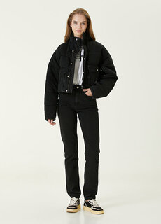 Аутентичные узкие прямые черные джинсовые брюки Calvin Klein
