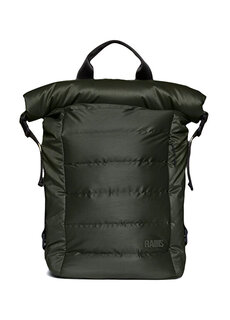 Мужской рюкзак bator цвета хаки с логотипом Rains