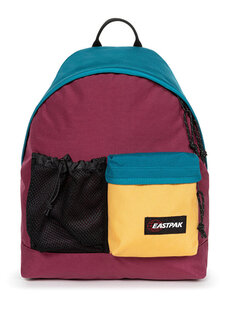Женский университетский рюкзак с цветными блоками и мягкой подкладкой Eastpak