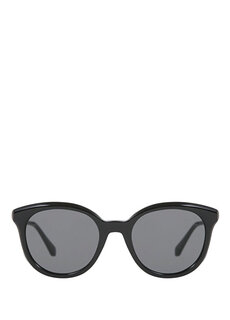 Icons parker 6713 acetate 1 овальные черные женские солнцезащитные очки Gigi Studios