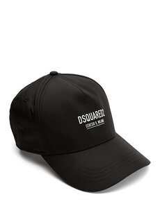 Черно-белая мужская шляпа Dsquared2