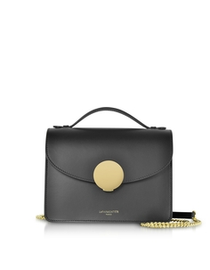 Новая сумка через плечо Ondina с верхней ручкой Le Parmentier, цвет Caviar Black