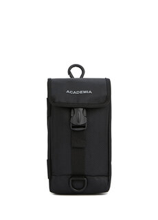Черная мужская сумка с логотипом Academia
