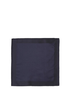 Темно-синяя шелковая тканевая сумка Dolce&amp;Gabbana