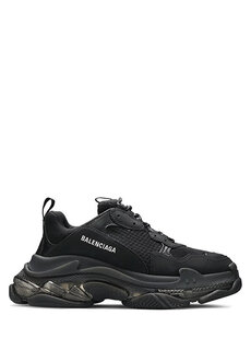 Черные мужские кроссовки triple s clearsole Balenciaga