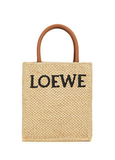 Стандартная женская сумка из рафии а5 Loewe