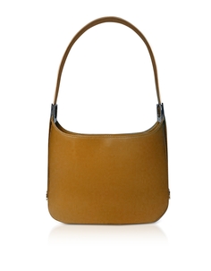 Классическая итальянская кожаная сумка с регулируемым ремешком Fontanelli, цвет Nougat