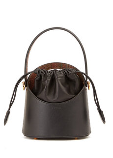 Черная женская сумка на шнурке Etro