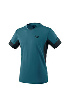 Vert 2 футболка s/s storm синяя мужская футболка Dynafit