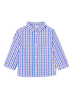Клетчатая рубашка для маленьких мальчиков Jacadi Paris