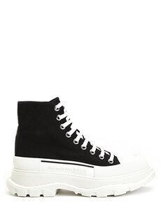 Черно-белые женские кроссовки tread slick Alexander McQueen