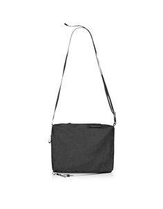 Черная сумка через плечо Inn S из холщовой ткани с покрытием Côte&amp;Ciel, черный Côte&Ciel
