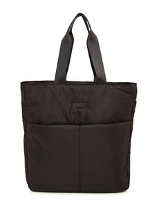 Черная сумка-шоппер из пуховика Beymen