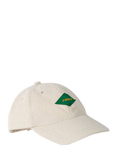 Женская шляпа с белым логотипом American Vintage