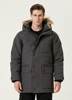 Темно-серая куртка с капюшоном emory Canada Goose