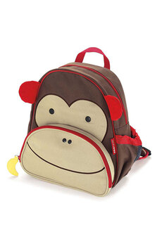Коричневый детский рюкзак с изображением обезьяны Skip Hop