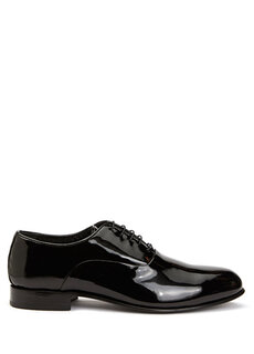 Черные мужские кожаные туфли-смокинги Beymen