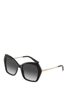 Черные женские солнцезащитные очки квадратной формы Dolce&amp;Gabbana
