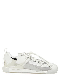 Мужские кроссовки ns1 бело-серые с логотипом Dolce&amp;Gabbana