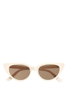 Кремовые женские солнцезащитные очки la feline Velvet Canyon