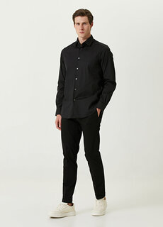 Черные двубортные брюки Paul Smith