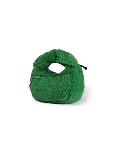 Мини-сумка из овчины Roberta Gandolfi, зеленый