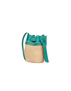 Ambra Mini — сумка-мешок Roberta Gandolfi, зеленый