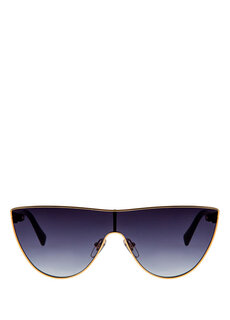 Hm 1548 c 1 женские солнцезащитные очки из золотистого металла с геометрическим рисунком Hermossa