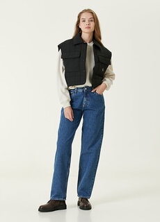 Прямые синие джинсовые брюки 90-х годов Calvin Klein