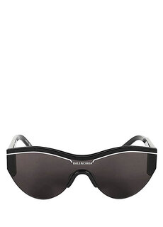 Черные женские солнцезащитные очки с логотипом Balenciaga